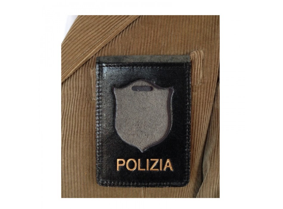 Portatesserino Polizia di stato portaplacca - Portafogli Polizia di Stato PS  Portaplacche - Divisa Militare