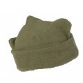 Cappello berretto a tre punte in pile verde oliva militare