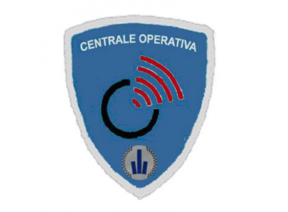 Patch toppa con velcro Polizia Locale Emilia Romagna centrale operativa Divisa Militare