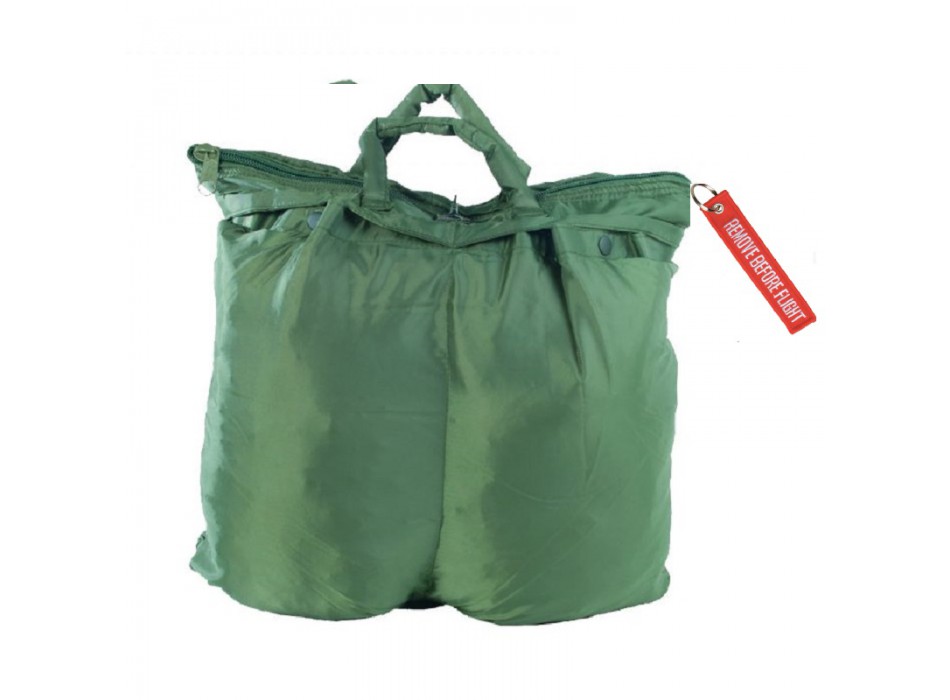 Borsa porta casco verde oliva Divisa Militare