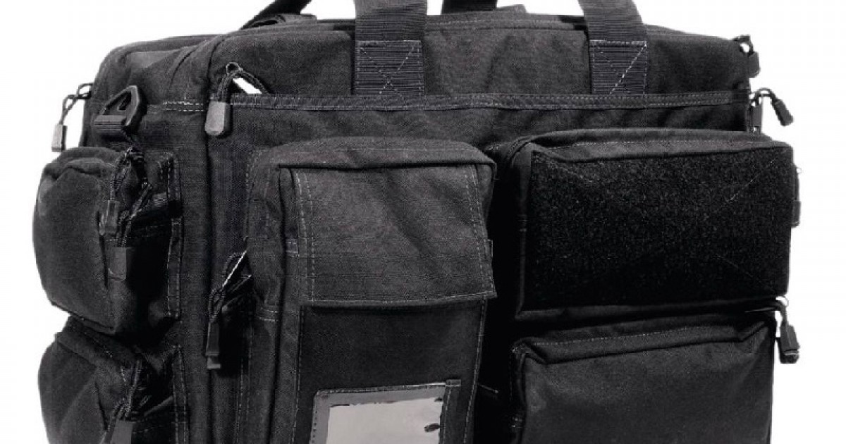 Borsa tattica di polizia grande con porta pc e sistema velcrabile interno  Vega Holster 2b34 - Borse, borsoni e trolley tattici - Divisa Militare