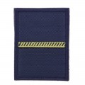 Capo di terza classe grado velcro per polo base blu Marina militare capitaneria di Porto nocchiere