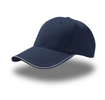 Cappello cappellino baseball per donna con refrangenze blu Divisa Militare