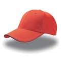 Cappello cappellino baseball per donna con refrangenze rosso