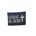 Distintivo patch velcro per polo Guardiano del cimitero