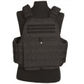 Plate carrier nero tattico a molle gilet