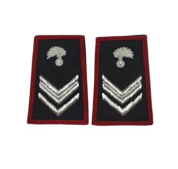 Gradi vice brigadiere carabiniere canuttiglia neri qs carabinieri Divisa Militare