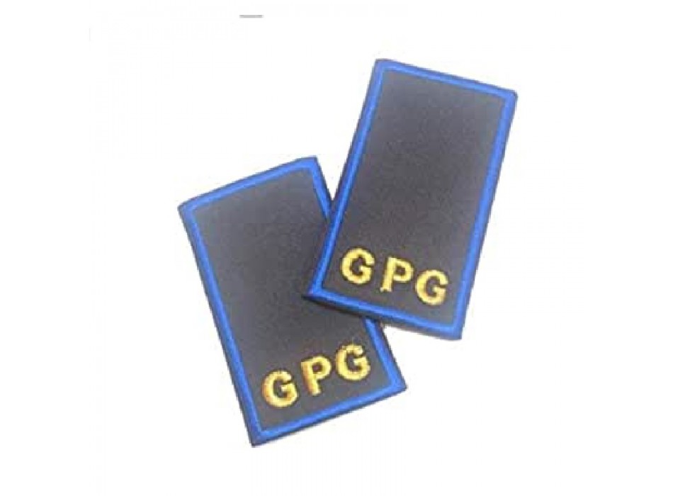 Coppia Tubolari Guardia Giurata GPG Blu - Barbarossa Tactical