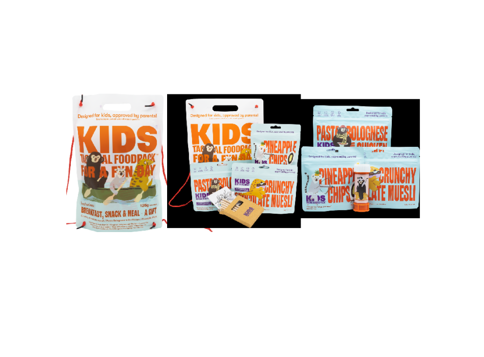 Kit alimentare un giorno bambini combo river tactical foodpack Divisa Militare