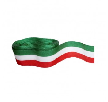 Nastro tricolore cm 1,5 bandiera italiana/metro Divisa Militare