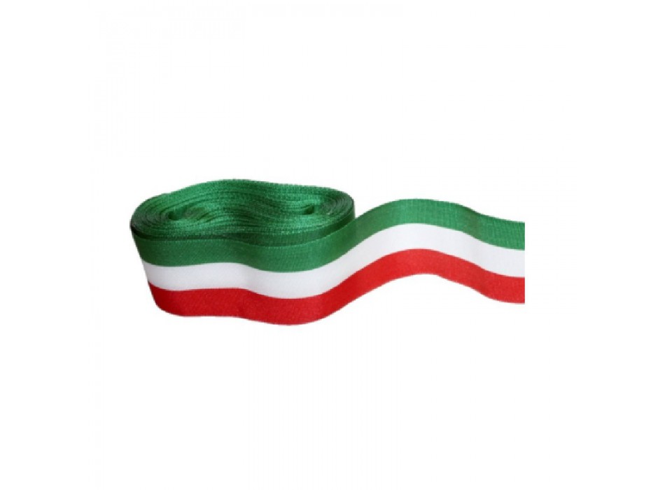 Nastro tricolore cm 1,5 bandiera italiana/metro Divisa Militare