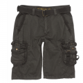 Pantaloncini bermuda survival verdi con cintura