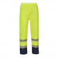 Pantalone classico giallo/blu alta vibilità protezione civile