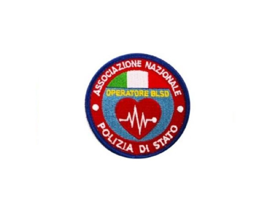 Patch BLSD Associazione Nazionale Polizia di Stato Divisa Militare