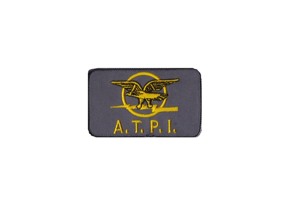 Patch gdf atpi con velcro Divisa Militare