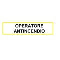 Patch GSA operatore antincendio