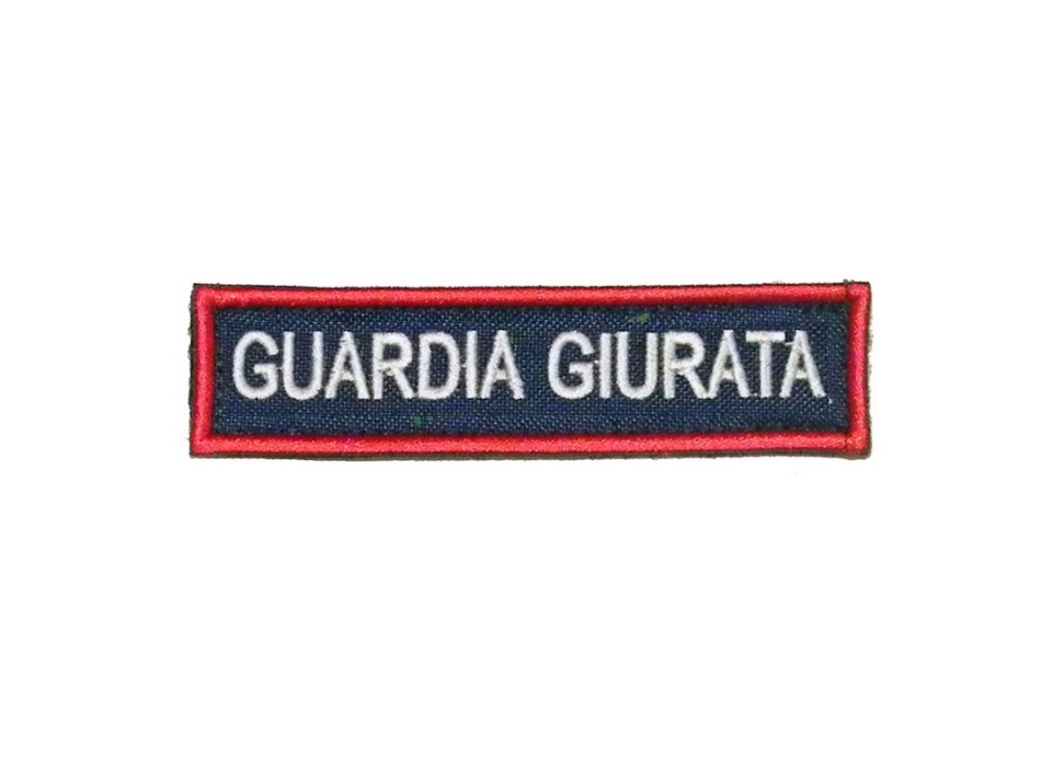 Patch Guardia Giurata aquila Divisa Militare