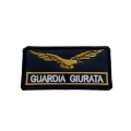 Patch Guardia Giurata aquila oro