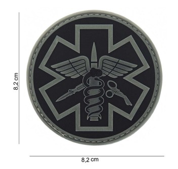 Patch medicina tattica grigio Divisa Militare