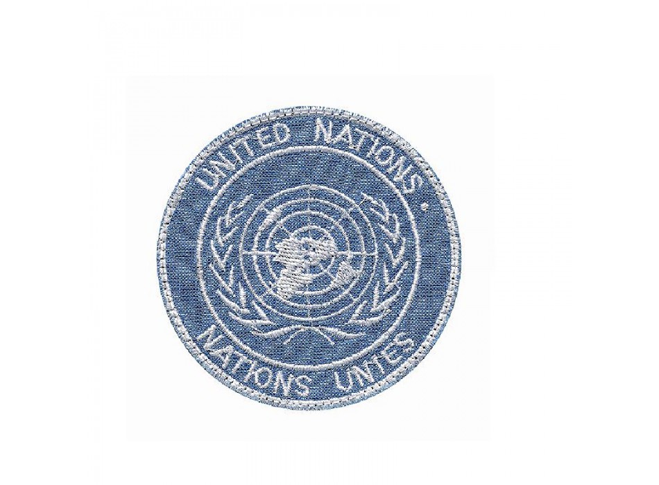 Patch ONU toppa ricamata con velcro ONU Divisa Militare