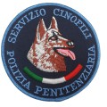 Patch Polizia Penitenziaria cinofila ricamata 