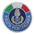 Patch Polizia Penitenziaria scudetto ricamata da stirare senza velcro