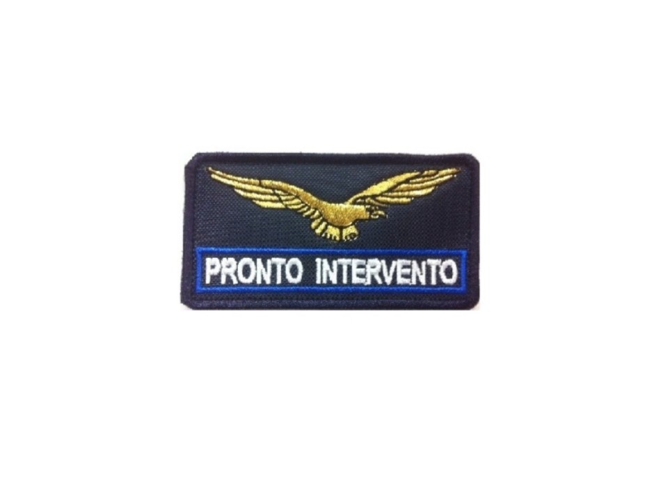 Patch Pronto intervento aquila oro Divisa Militare