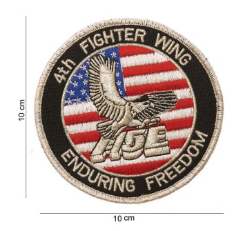 Patch toppa 4th Squadrone Aereo Americano Fighter Wing Divisa Militare