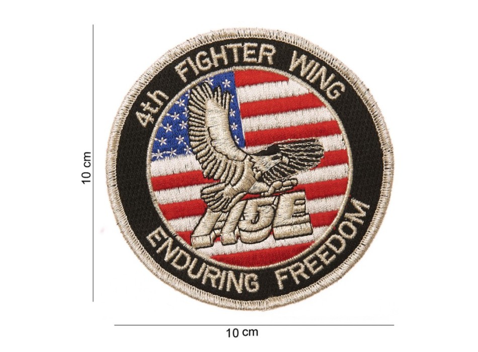 Patch toppa 4th Squadrone Aereo Americano Fighter Wing Divisa Militare