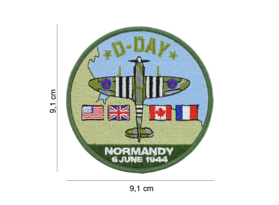 Patch toppa aereo americano D-day  Divisa Militare