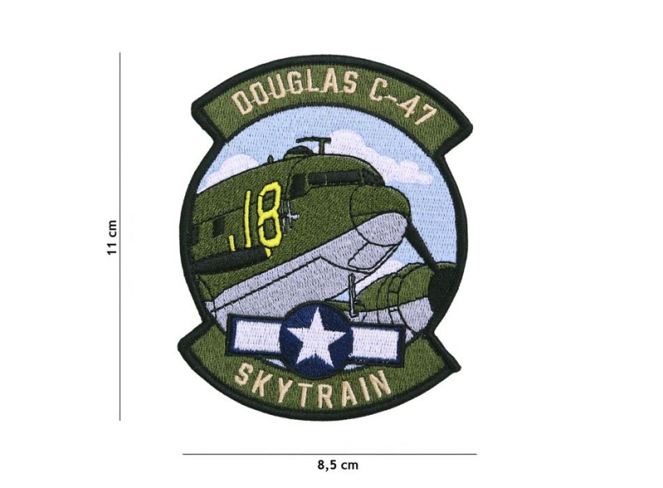 Patch toppa Aereo Militare Douglas C-47 Divisa Militare