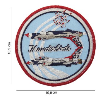 Patch toppa aereo thunderbolt Divisa Militare