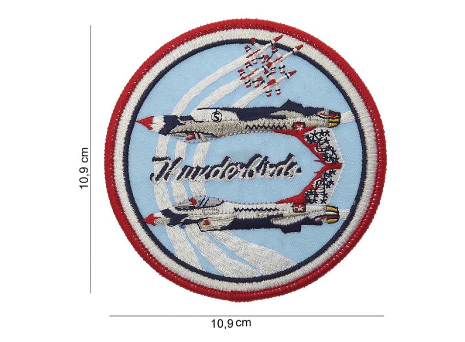 Patch toppa aereo thunderbolt Divisa Militare