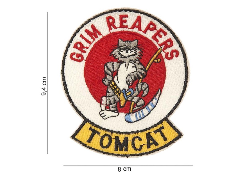 Patch toppa Aereo Tomcat grim reapers Divisa Militare