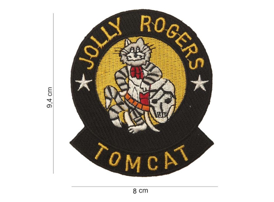 Patch toppa Aereo Tomcat Jolly Rogers Divisa Militare