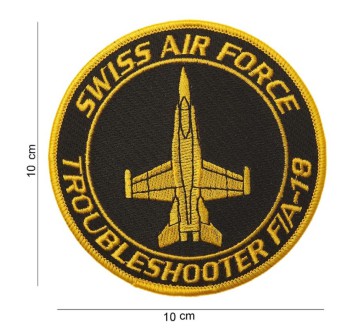 Patch toppa Air Force svizzera Divisa Militare