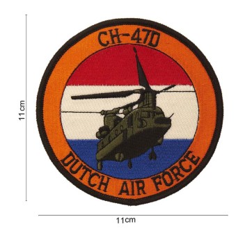 Patch toppa CH-47D Air Force olandese Divisa Militare