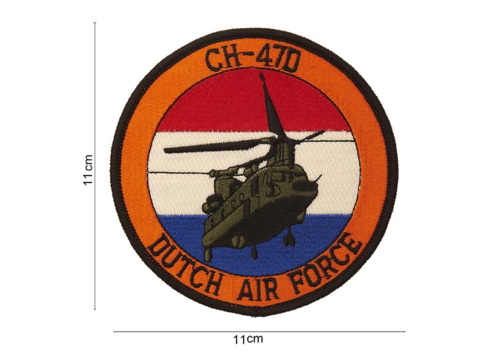 Patch toppa CH-47D Air Force olandese Divisa Militare