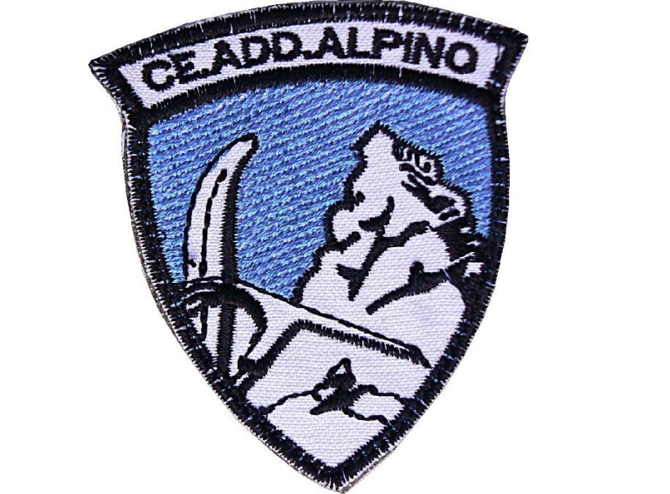 Patch toppa con velcro Centro Addestramento Alpino ce add alpino Divisa Militare