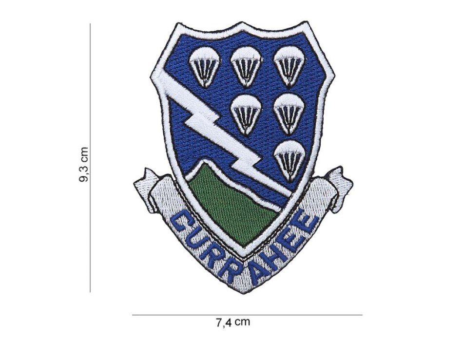 Patch toppa currahee 506th PIR Divisa Militare