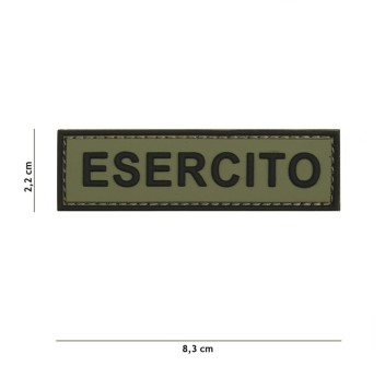 Patch toppa Esercito verde  Divisa Militare