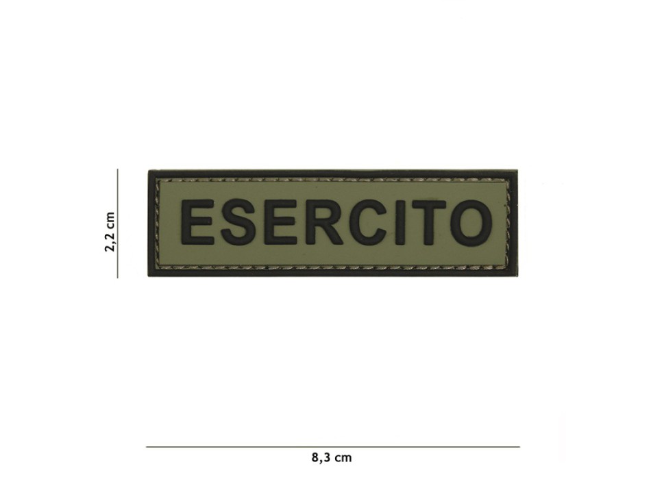 Patch toppa Esercito verde  Divisa Militare