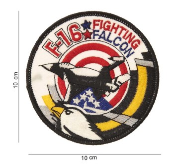 Patch toppa F-16 fighting falcon Americana USA Divisa Militare