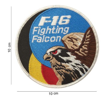 Patch toppa F-16 fighting falcon con bandiera Belgio Divisa Militare