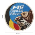 Patch toppa F-16 fighting falcon con bandiera Belgio