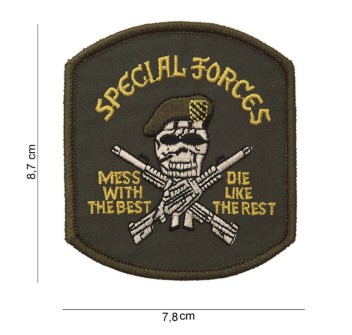 Patch toppa forze speciali  Divisa Militare