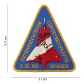 Patch toppa jet svedese S 35 OE draken