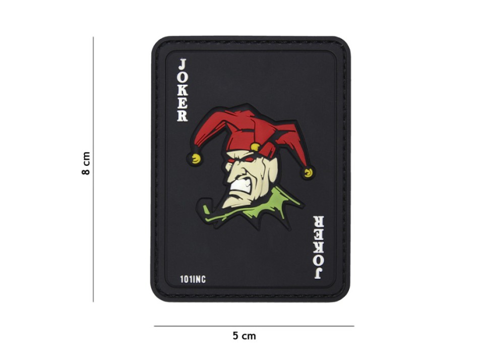 Patch Toppa joker nero Divisa Militare