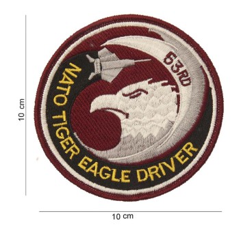 Patch toppa pilota nato tiger eagle  Divisa Militare