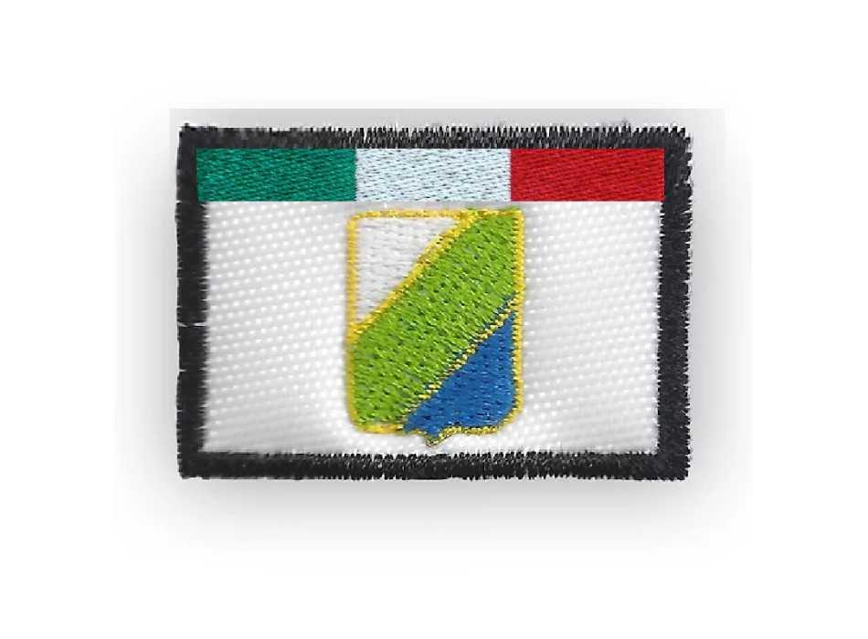 Patch toppa regione Abruzzo con tricolore Divisa Militare